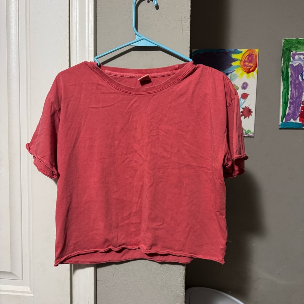 Casual Red T-Shirt
